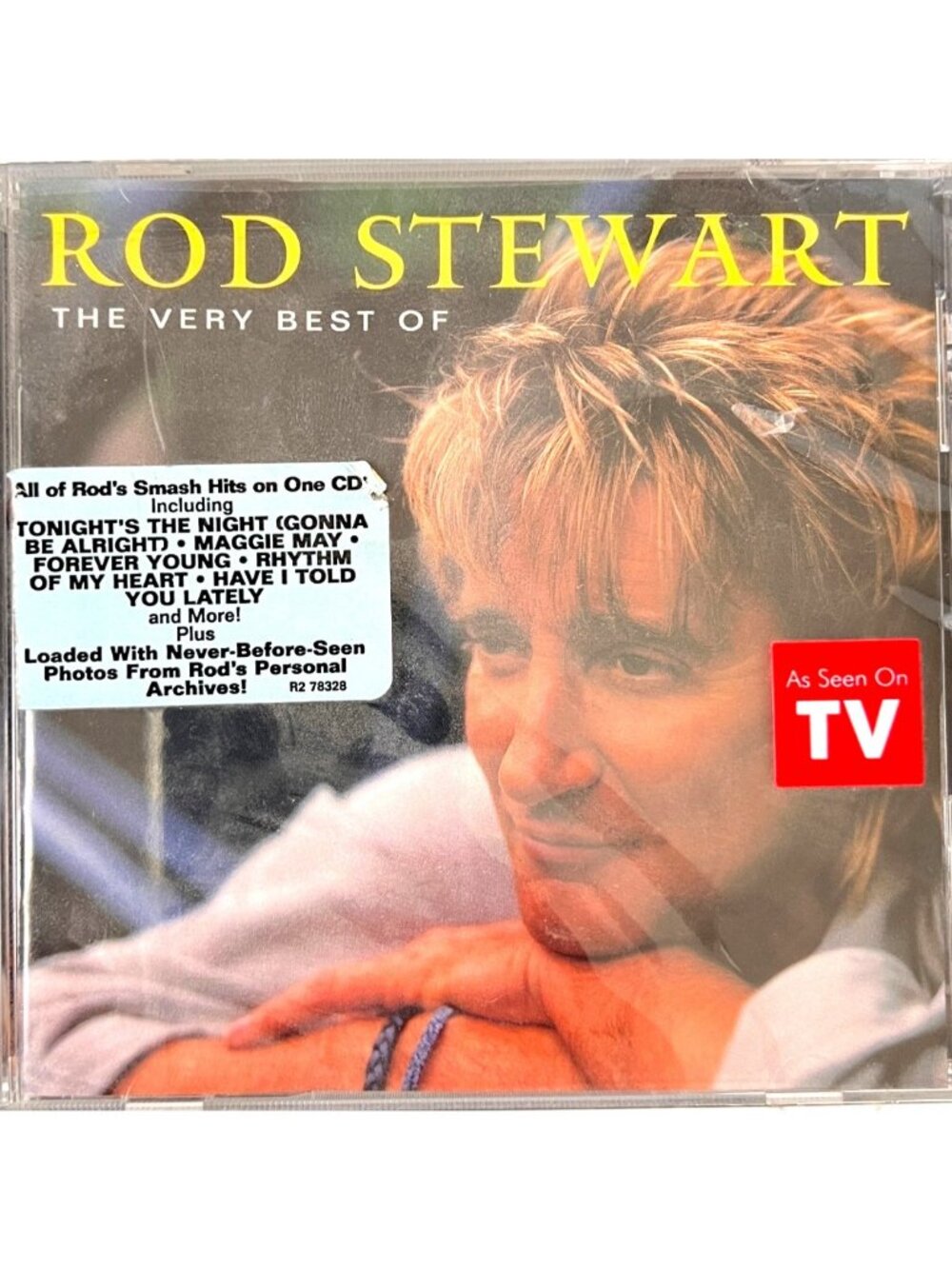 Rod Stewart The Very Best Hits CD 2001 Sealed Maggie Forever Oh La Tonights 16tk